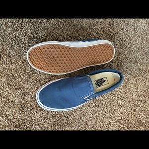 Denim blue vans